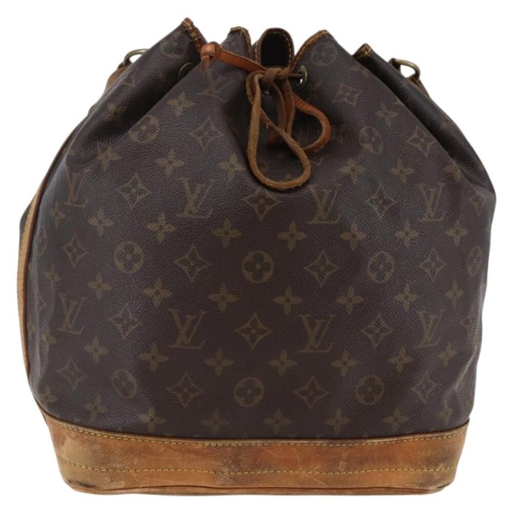 Authentic LOUIS VUITTON Monogram Noe Shoulder Bag M42224 LV